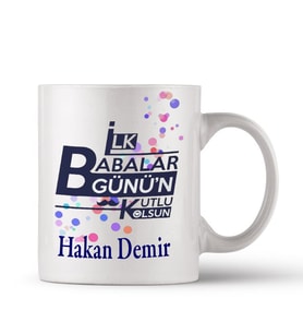 Babalar  Gününe Özel Özel İsimli Kupa