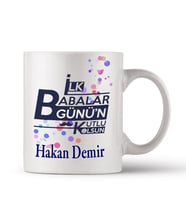Babalar  Gününe Özel Özel İsimli Kupa