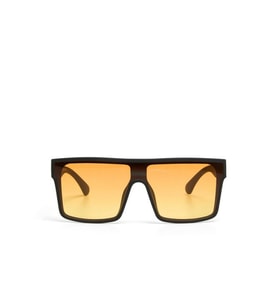 Okkia Tokyo Unisex Güneş Gözlüğü Siyah / Lens : Turuncu OK033BK-YE