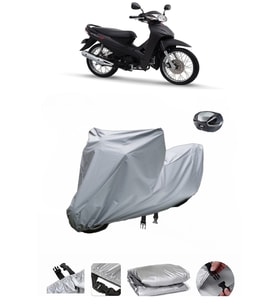 Honda Wave 110  Su Geçirmez Motosiklet Brandası ARKA ÇANTA UYUMLU