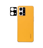 Oppo Reno 7 4G Uyumlu Zore 3D Kamera Camı (Siyah)