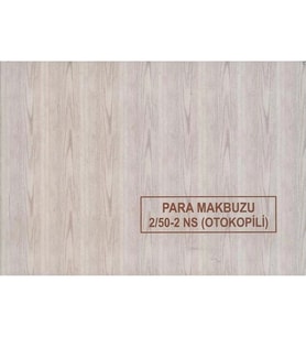 DİLMAN PARA MAKBUZU OTOKOPİLİ (2/50-2 NS)