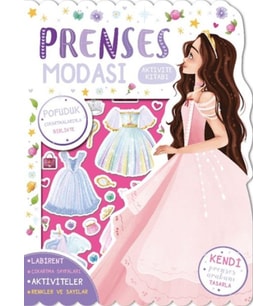 Prenses Modası - Çıkartmalı Aktivite Kitabı