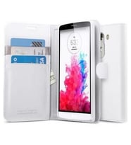 Spigen G3 ile Uyumlu Kılıf Slim Wallet S Cüzdan White (Beyaz)