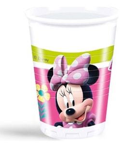 Bardak Minnie Helper 180/200cc pk:8-