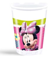 Bardak Minnie Helper 180/200cc pk:8-