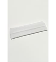 Beyaz Renkli Saç Bandı 6 cm
