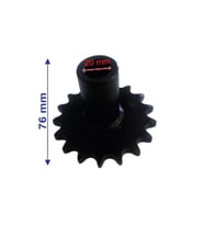 Atv Kanuni Ön Dişli 530-17T İç 20Xuzunluk 75,5Xtm Öm