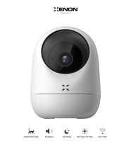 Xenon Smart Akıllı Wifi Kamera, Gece Görüşlü İç Mekan Kamerası PTZ Yön Kontrol, Hareket Ses Algılama