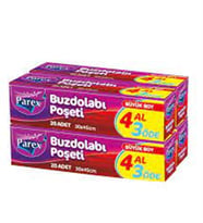 PAREX BUZDOLABI POŞETİ BÜYÜK BOY 4 AL 3 ÖDE-YENİ
