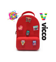 Vicco Pvc Mini Boy Çocuk Plaj Çantası Kreş Çantası Sırt Çantası Okul Çantası Unisex Çanta