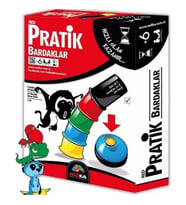 Pratik Bardaklar Zeka Mantık ve Strateji Redka (Akıl Oyunları)