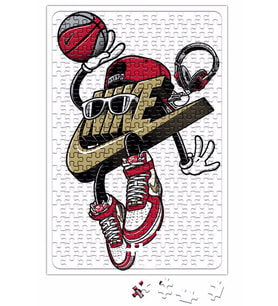 Basketball Nıke Puzzle 240 Parça Yapboz