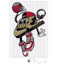 Basketball Nıke Puzzle 240 Parça Yapboz