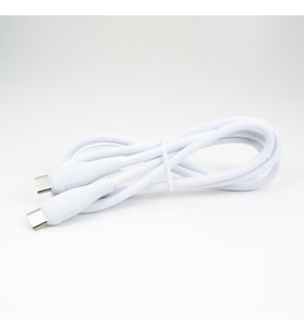 Winex CA120 PD20W 3A Type-C to Type-C Data ve Hızlı Şarj Kablosu Beyaz