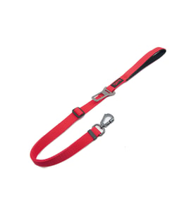 Travel Leash Araç Emniyet Tokası Kedi Köpek Gezdirme Sevk Kayışı Kırmızı