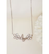 Elika Silver 925 Ayar Gümüş Masalsı Kelebek Model Kolye