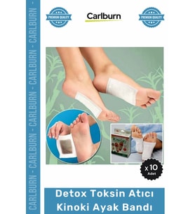 Özel Üretim Kinoki Ayak Bandı Vücut Detoksu Sağlık Ağır Metal Detox Bandı Toksin Atıcı 10 Adet