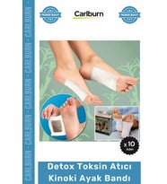 Özel Üretim Kinoki Ayak Bandı Vücut Detoksu Sağlık Ağır Metal Detox Bandı Toksin Atıcı 10 Adet