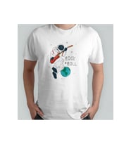 KİŞİYE ÖZEL ASTRONOT BASKILI T-SHİRT