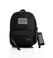 Laptop Bölmeli Okul Çantası Hey!!! Siyah Füme 1525
