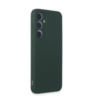 Samsung Galaxy A35 5G Kılıf First Silikon - Koyu Yeşil