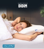 Viscomavi Didim Ortopedik Visco Yastık Klasik Hafızalı Visco Yastık