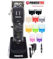 POWERTEC TR-8700 Saç Sakal Tıraş Makinesi (Black)