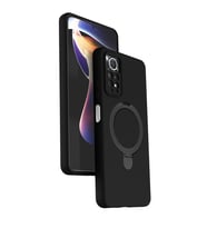 Xiaomi Redmi Note 12 Pro 4g Regal Magsafe Standlı Kapak - Siyah