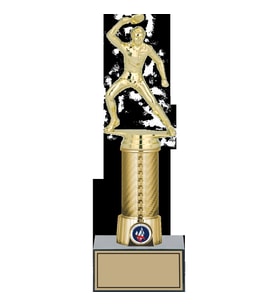 ODAK KUPA - Figürlü Kupalar - Masa Tenisi Erkek Figürlü Kupalar FG-008 C - 28 cm