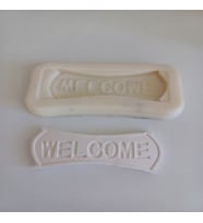 WELCOME YAZI KALIBI (Şeffaf)
