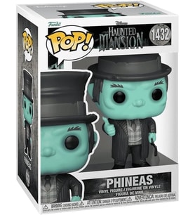 Funko Pop! Disney The Haunted Mansion Phineas Vinil Figür, 9,5 Cm, Koleksiyon (Krem)