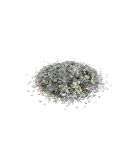Holografik Gümüş Harf Glitter 5 gr