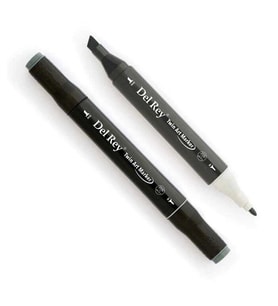 DEL REY TWIN MARKER GG7 GREEN GREY