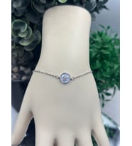 NikaŞ 925 Ayar Gümüş Yıldız Model Gümüş Şık Bileklik