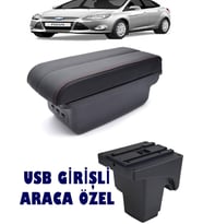Ford Focus 3 2012-2020 Usbli Vidasız Kol Dayama Kolçak