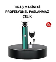 180 Dakika Kullanım Süreli Şarjlı Tıraş Makinesi - Hızlı Şarj, USB Girişli, Yüksek Kapasiteli