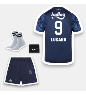 Lukaku-9 Fênerbahçe 26-27 Yeni Sezon Çocuk Futbol Forması - 4'lü Set