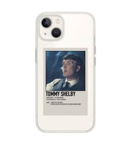 Iphone 15 Uyumlu Tommy Shelby Peaky Blinders Desenli Şeffaf Telefon Kılıfı