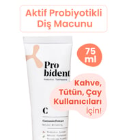 Probident Aktif Probiyotik Diş Macunu Zerdeçal Özüt Ilaveli Doğal Beyazlık