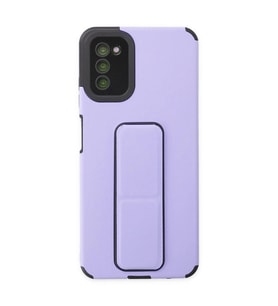 Northcity Samsung Galaxy A03s Kılıf Mega Standlı Silikon - Lila