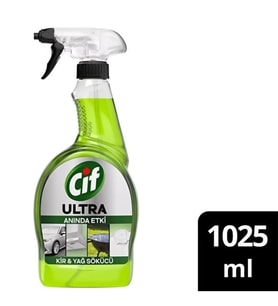 Cif Ultra Anında Etki Kir ve Yağ Sökücü 1025 ml