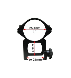 Çift vidalı 22 Mm Dürbün Montaj Ayağı