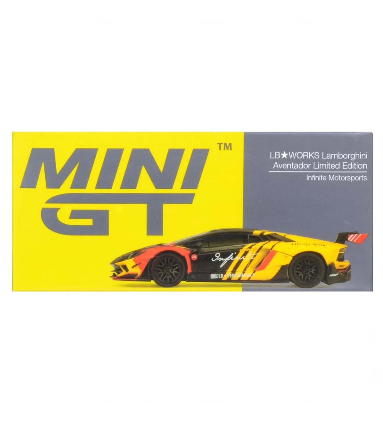 Mini GT 1:64 LB Works Lamborghini Aventador Limited Edition