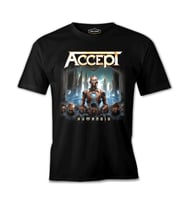 Accept - Humanoid Albüm Siyah Erkek Tshirt