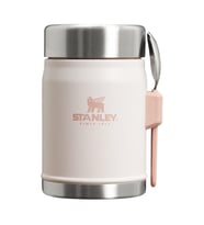 Stanley Klasik Paslanmaz Çelik Yemek Termosu Kaşıklı 0,40 Lt AÇIK PEMBE