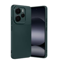 Xiaomi Note 14 5g Auto Focus Karbon Kapak - Koyu Yeşil