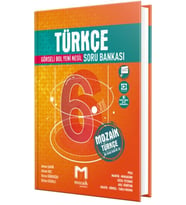 6. Sınıf Türkçe Soru Bankası Mozaik Yayınları
