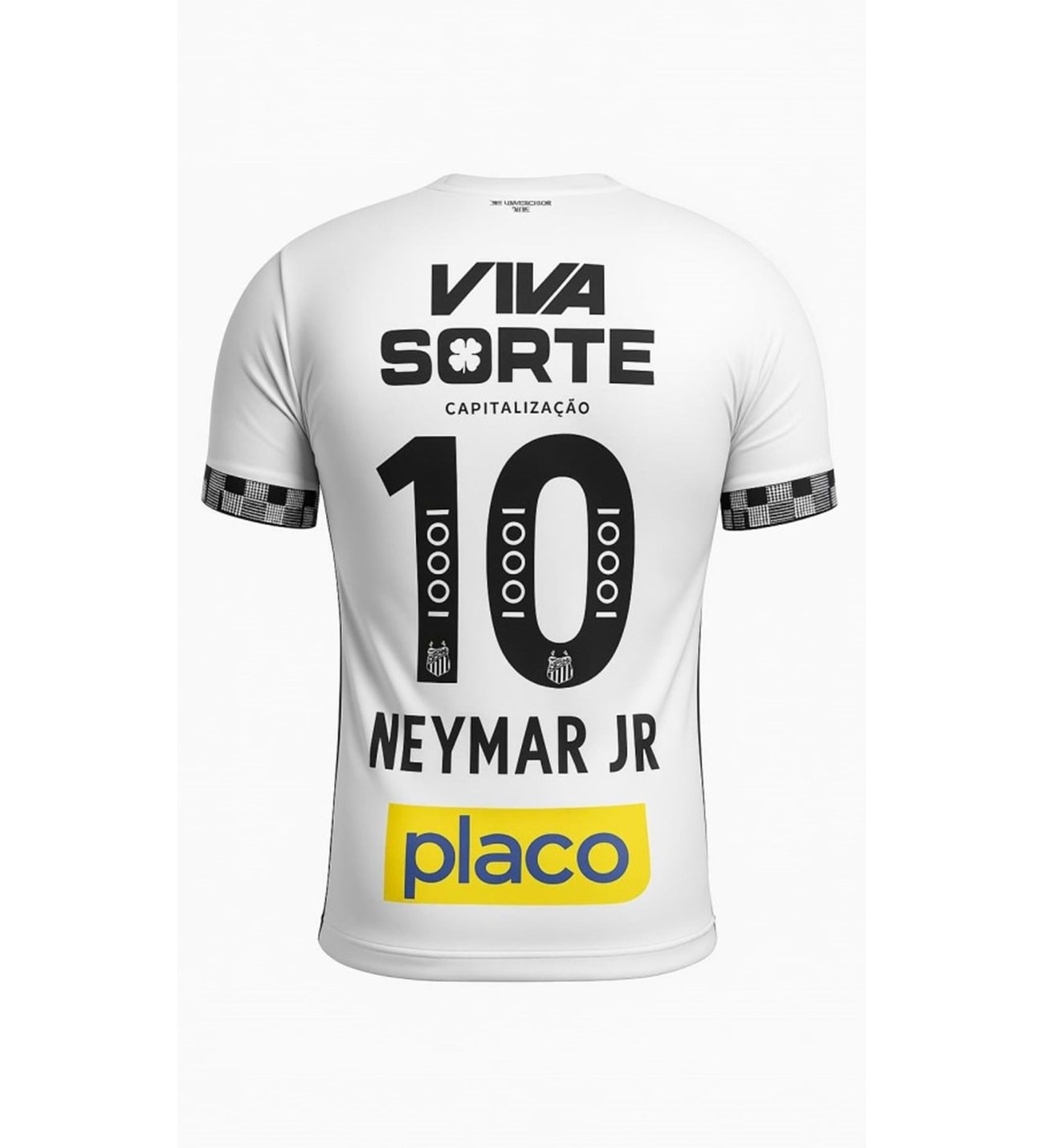 Santos FC S02858 Neymar JR. İç Saha Forması 2024-25 - Beyaz
