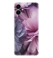 Samsung Galaxy A06 Kılıf Boutique Baskılı Resimli Çiçek Mor Pcode -028